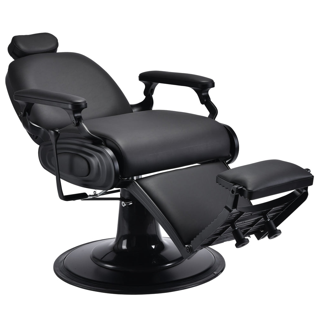 Professional Barber Chair A075B - Reclining - view 3